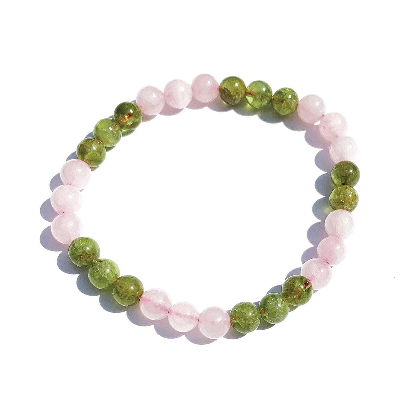 Clear Quartz Crystal Bracelet, Chakra Healing Energy Balancing, Simple Natural White Stone, Handmade Jewelry Gift for Women, 6.5-7” wrist (Burst - Clear Crystal)